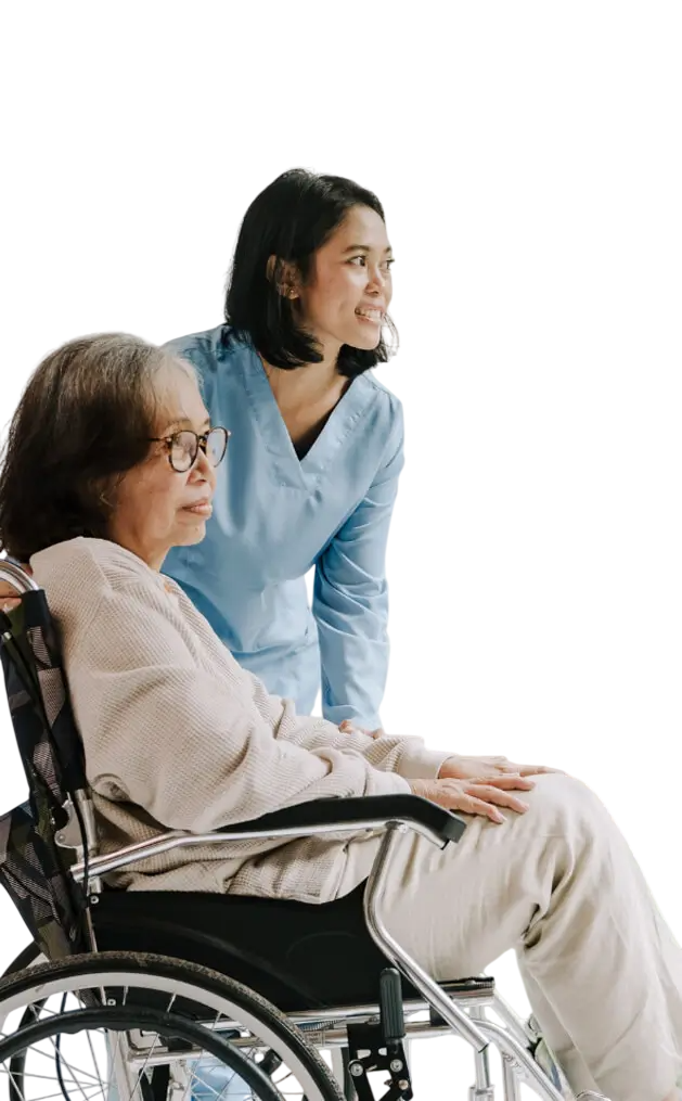 enfermera para adultos mayores shalom